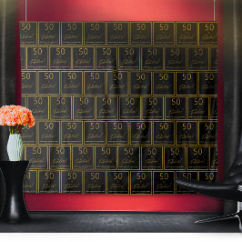 Schritt und Wiederholung 50 Fantastische Birthday Wandteppich