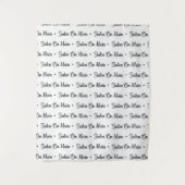 Schritt und Wiederholung der Hintergrund für Veran Wandteppich (Vorderseite)