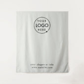 Schritt und Wiederholung des grauen Fotos Wandteppich (Vorderseite)