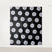 Schritt und Wiederholung des Hintergrundbildes für Wandteppich (Vorderseite)