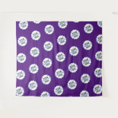 Schritt und Wiederholung des Hintergrundbildes für Wandteppich (Vorderseite (Horizontal))