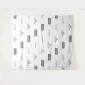 Schritt und Wiederholung des Hintergrunds der Vera Wandteppich (Vorderseite (Horizontal))