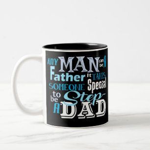 Schritt-Vater-spezielles Bestes Zweifarbige Tasse