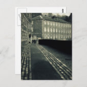 Schritt zurück in der Zeit - Straßen New Lanark Postkarte (Vorne/Hinten)