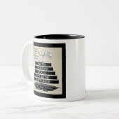 Schritt Zweifarbige Tasse (Vorderseite Links)