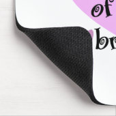 Schrittbruder Braut Mousepad (Ecke)