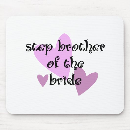 Schrittbruder Braut Mousepad (Vorne)