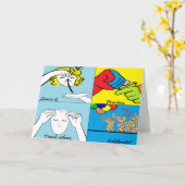 Schritte ASL vier zum Erfolg Karte (Gelbe Blume)