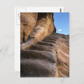 Schritte auf dem Mond Postkarte (Vorne/Hinten)