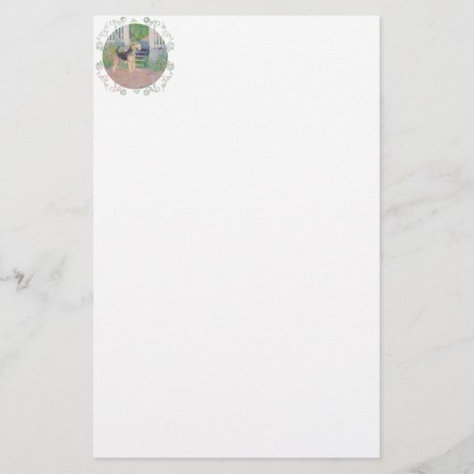 Schritte Briefpapier (Vorderseite)