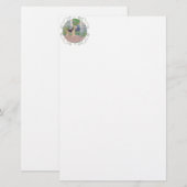 Schritte Briefpapier (Vorne/Hinten)