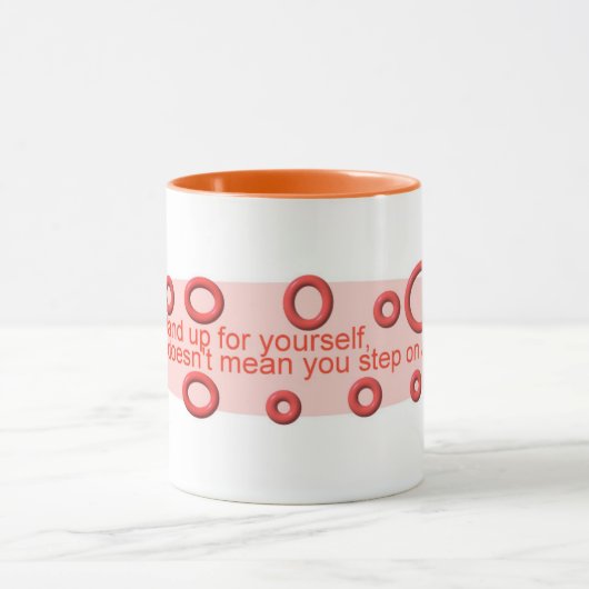 Schritte des Esteem Tasse (Zentrum)