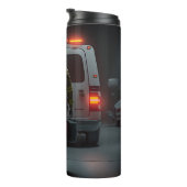 Schritte eines Helden Thermosbecher (Nach rechts gedreht)