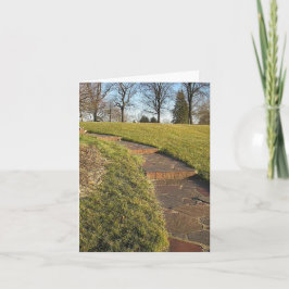 SCHRITTE FEIERTAGSKARTE