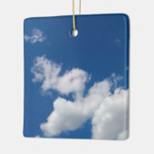 Schritte im Himmel Keramikornament (Links)