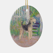 Schritte Keramik Ornament (Rechts)