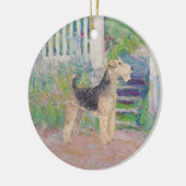 Schritte Keramik Ornament (Links)