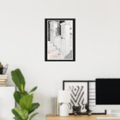 Schritte Poster (Heimbüro)