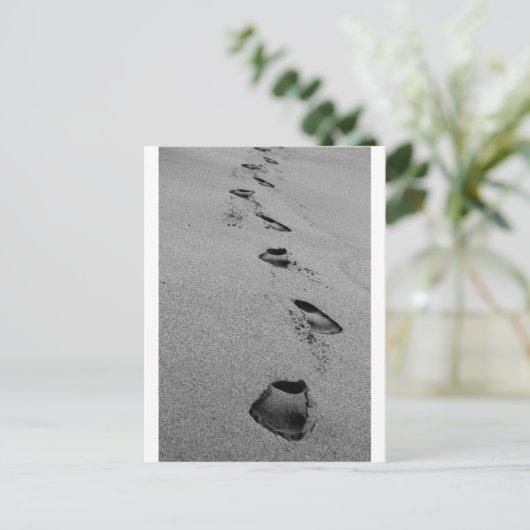 Schritte Postkarte (Stehend Vorderseite)