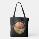 Schritte Tasche (Rückseite)