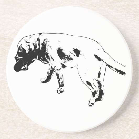 Schritte und Geschichten Getränkeuntersetzer (Vorne)