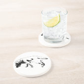 Schritte und Geschichten Getränkeuntersetzer (Seite)