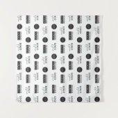 Schritte und Wiederholen von benutzerdefinierten S Wandteppich (Vorderseite (Horizontal))