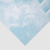 Schritte zum Himmelpapier Seidenpapier (Detail)