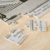 Schritte zur Gartenterrasse, Belvedere-Palast, Puzzle (Seite)