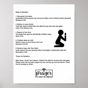 Schritte zur Rettung Poster