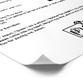 Schritte zur Rettung Poster (Ecke)