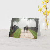 Schritte zusammengenommen Verlust des Beileids für Karte (Gelbe Blume)