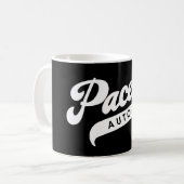 Schrittmacher-Unterzeichnungs-Skript-Tasse Kaffeetasse (Vorderseite Links)