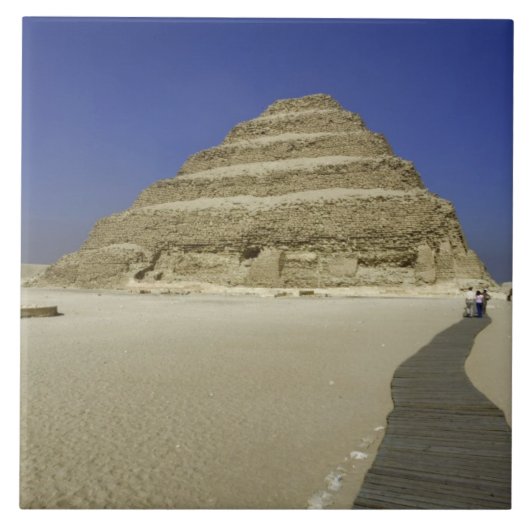 Schrittpyramide in Saqqara, eine der frühesten Fliese (Vorderseite)