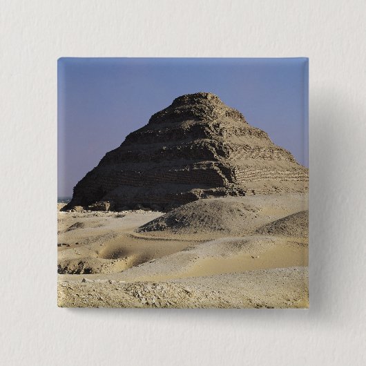 Schrittpyramide von König Djoser Old Kingdom Button (Vorderseite)
