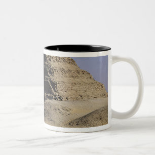 Schrittpyramide von König Djoser Old Kingdom Zweifarbige Tasse