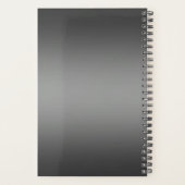 Schrittweise Veränderung der Gradient Graue belieb Planer (Rückseite)