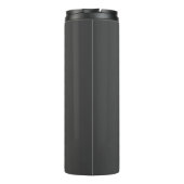 Schrittweise Veränderung der Gradient Graue belieb Thermosbecher (Rückseite)