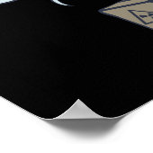 Schrödinger Cat 9 Lives Poster (Ecke)