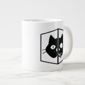 Schrödinger Cat Graphic Jumbo-Tasse (Vorderseite Rechts)