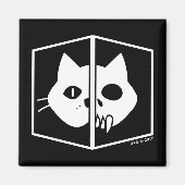 Schrödinger Cat Graphic Magnet (Vorne)