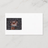 SCHRÖDINGER CAT VISITENKARTE (Rückseite)