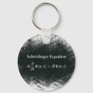 Schrödinger Equation Math & Quantum Physics Schlüsselanhänger