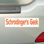 Schrodinger-Geek Autoaufkleber (Auf Auto)