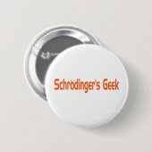 Schrodinger-Geek Button (Vorne & Hinten)