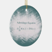 Schrödinger Gleichungs-Mathe-u. Physik-Verzierung Keramik Ornament (Rechts)