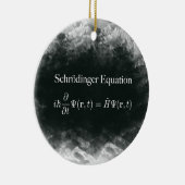 Schrödinger Gleichungs-Mathe u. Quantums-Physik Keramikornament (Rechts)