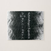 Schrödinger Gleichungs-Mathe u. Quantums-Physik Puzzle (Horizontal)