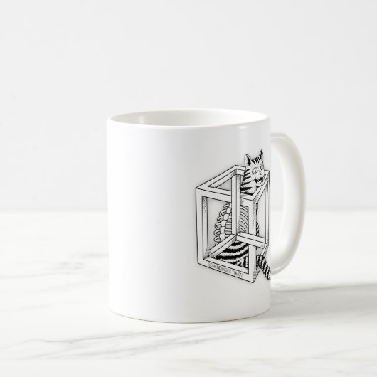 Schrodinger Kaffeetasse (VorderseiteRechts)