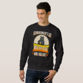 Schrodinger-Katze 4 Sweatshirt (Vorne ganz)
